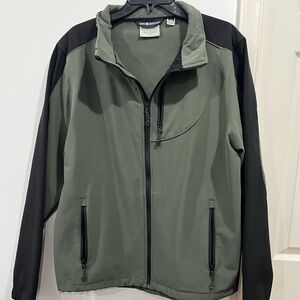 Blach Diamond  Men jacket green and black size LG E-14